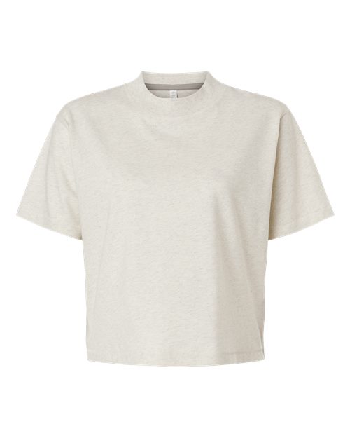 Load image into Gallery viewer, LAT 3518 Women's Boxy Tee - Natural Heather
