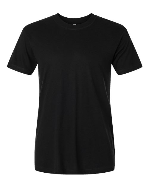 LAT 6904 Unisex Bamboo Tee - Black