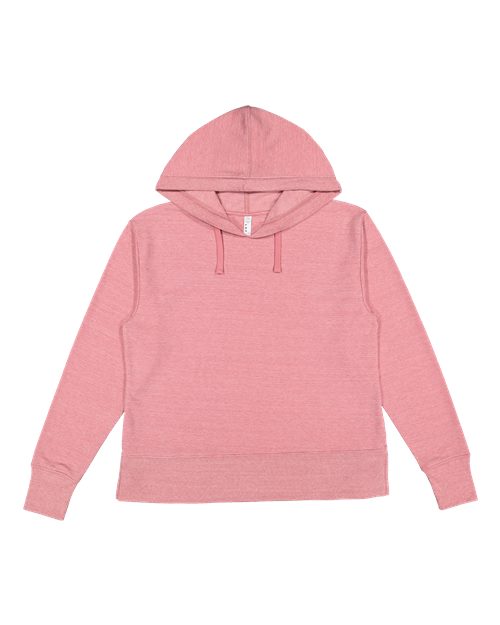 Load image into Gallery viewer, LAT 3536 Women's Vintage Wash Hoodie Sweatshirt - Weathered Mauvelous
