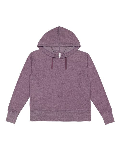 Load image into Gallery viewer, LAT 3536 Women's Vintage Wash Hoodie Sweatshirt - Weathered Plum
