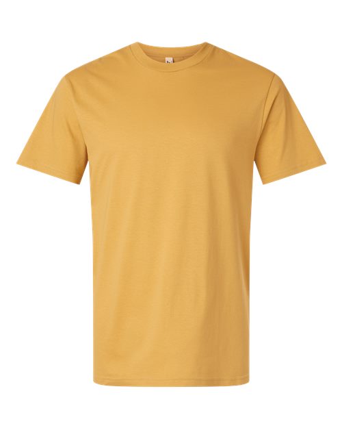 Load image into Gallery viewer, Unisex Fine Jersey Tee - Mustard

