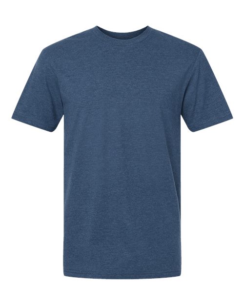 Load image into Gallery viewer, Unisex CVC Tee - Heather Sea Blue
