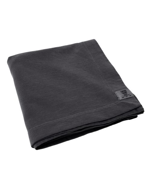 Load image into Gallery viewer, Comfort Colors 15BT Garment-Dyed Fleece Dorm Blanket - Pepper
