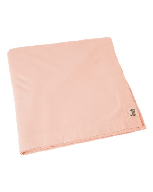 Comfort Colors 15BT Garment-Dyed Fleece Dorm Blanket - Peachy