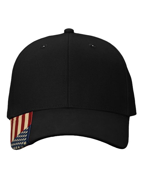 Kati AM350 USA Flag Cap - Black/ USA