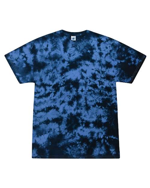 Colortone 1390Y Youth Crystal Wash T-Shirt - Crystal Navy/ Columbia