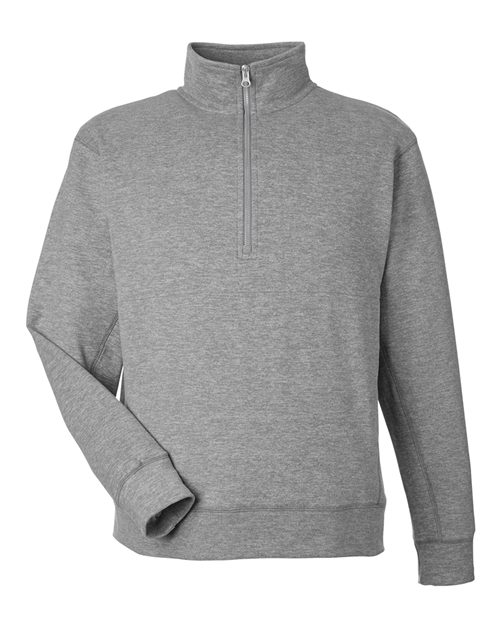 Load image into Gallery viewer, J. America 8741 Unisex Electric Fleece Quarter-Zip Sweatshirt - Electric Slate
