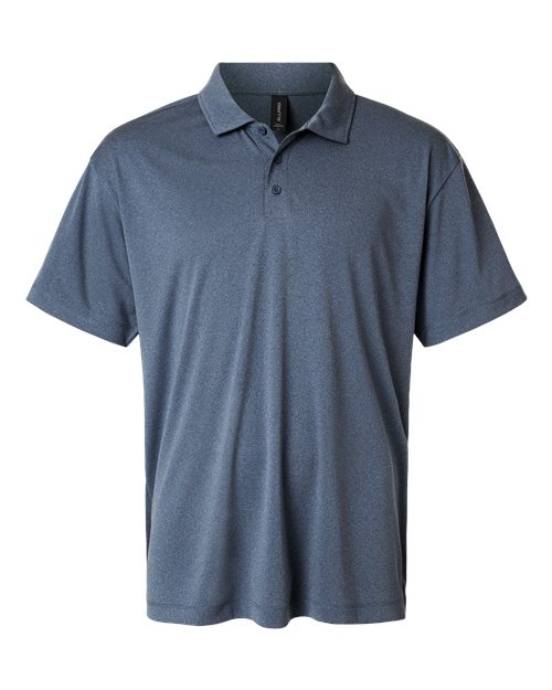 Load image into Gallery viewer, AllPro 41800 Men's Pro-Lock Performance Polo - Heather Navy
