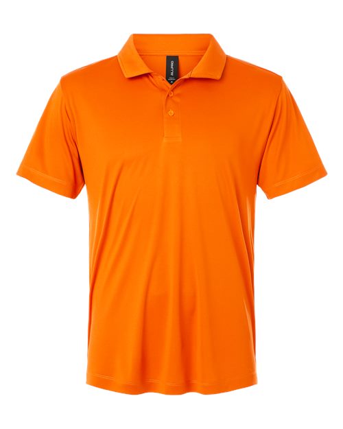 AllPro 41800 Men's Pro-Lock Performance Polo - Neon Orange