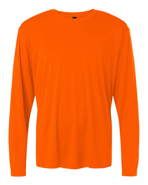 AllPro 48400 Unisex Pro-Lock Performance Long Sleeve T-Shirt - Neon Orange