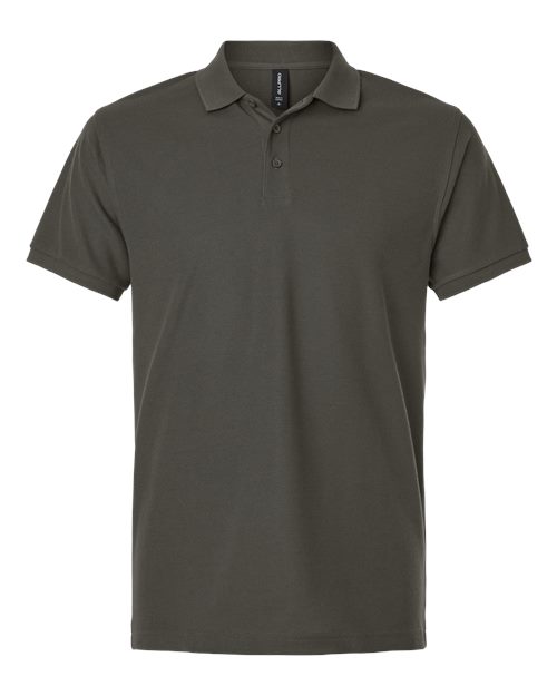 AllPro 62800 Men's Pique Polo - Charcoal