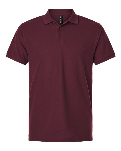 AllPro 62800 Men's Pique Polo - Maroon