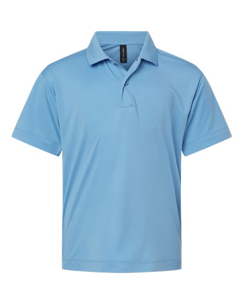 Load image into Gallery viewer, AllPro 41800Y Youth Pro-Lock Performance Polo - Carolina Blue

