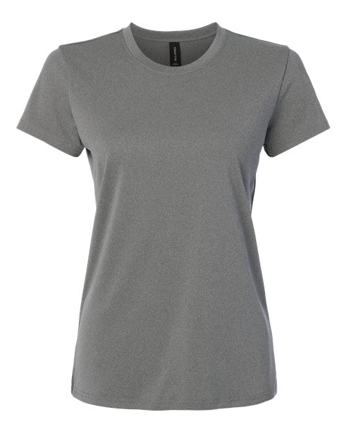 AllPro 48000L Women's Pro-Lock Performance T-Shirt - Heather Granite