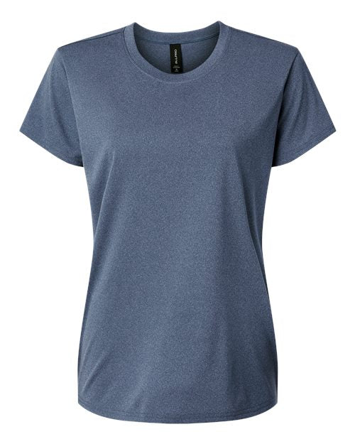 AllPro 48000L Women's Pro-Lock Performance T-Shirt - Heather Navy