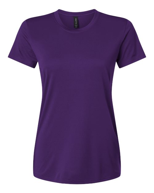 AllPro 48000L Women's Pro-Lock Performance T-Shirt - Purple