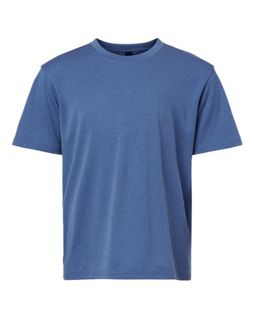 AllPro 48000Y Youth Pro-Lock Performance T-Shirt - Heather Royal