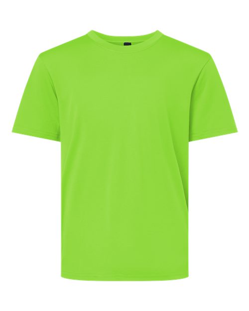AllPro 48000Y Youth Pro-Lock Performance T-Shirt - Lime