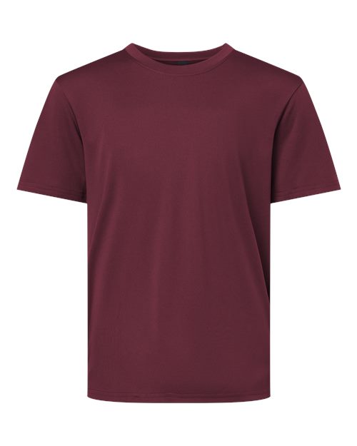AllPro 48000Y Youth Pro-Lock Performance T-Shirt - Maroon
