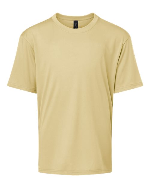 AllPro 48000Y Youth Pro-Lock Performance T-Shirt - Vegas Gold