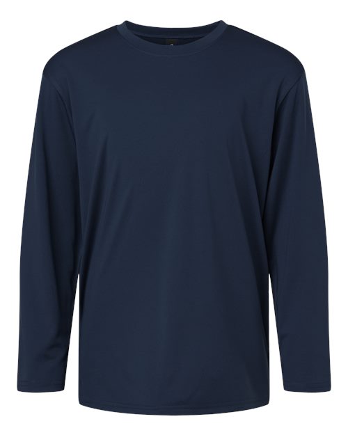Load image into Gallery viewer, AllPro 48400Y Youth Pro-Lock Performance Long Sleeve T-Shirt - Navy
