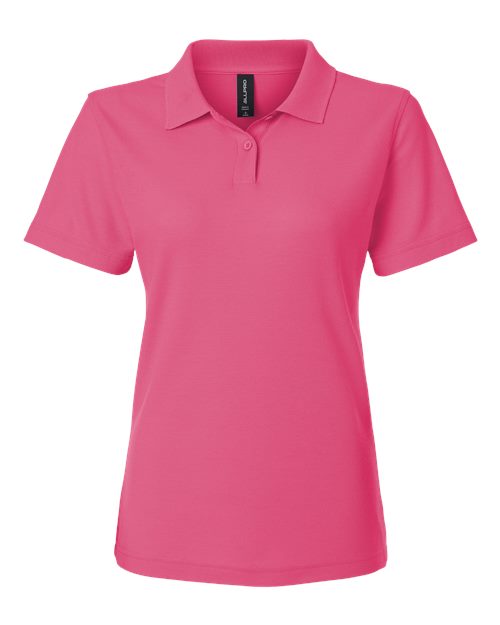 Load image into Gallery viewer, AllPro 62800L Women's Pique Polo - Bright Pink
