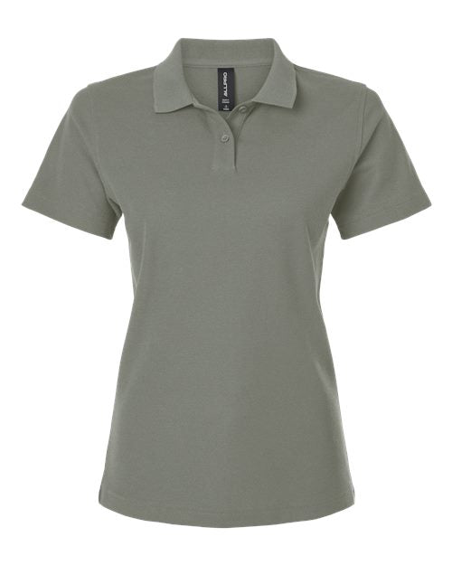 AllPro 62800L Women's Pique Polo - Greystone