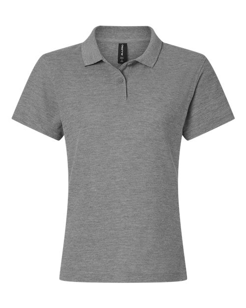 AllPro 62800L Women's Pique Polo - Heather Granite