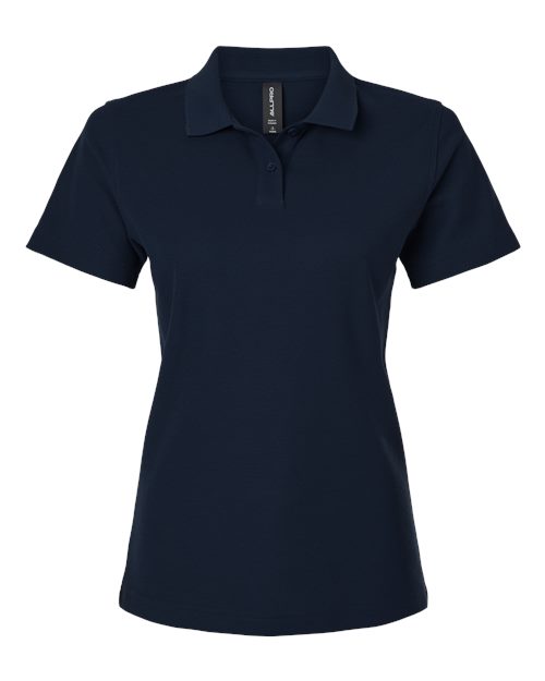 Load image into Gallery viewer, AllPro 62800L Women's Pique Polo - Navy
