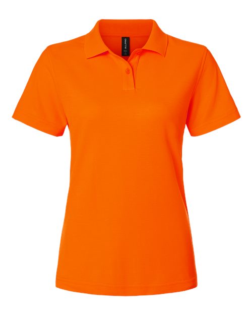 AllPro 62800L Women's Pique Polo - Deep Orange