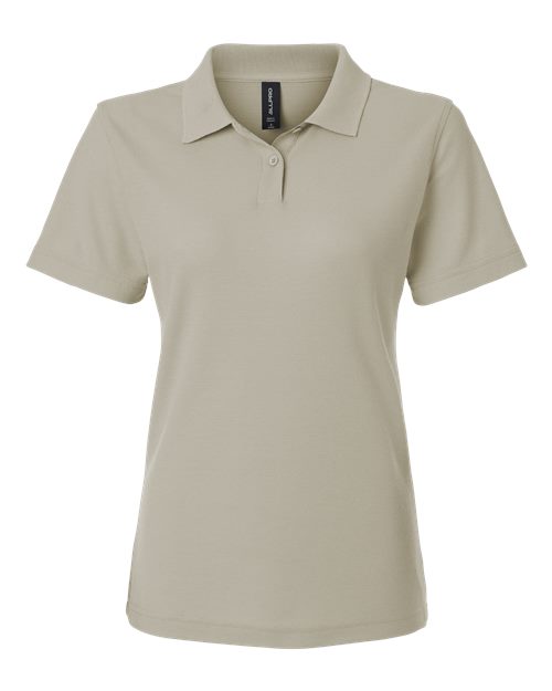 AllPro 62800L Women's Pique Polo - Sand