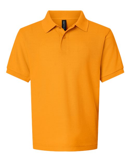 AllPro 62800Y Youth Pique Polo - Gold