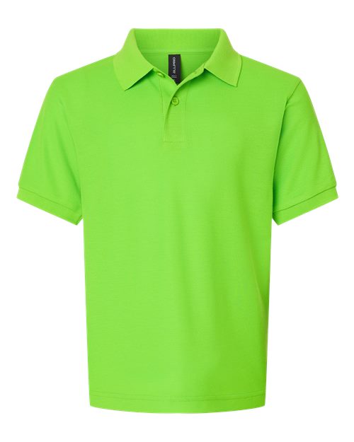 Load image into Gallery viewer, AllPro 62800Y Youth Pique Polo - Lime
