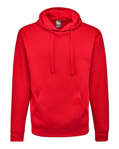 J. America 8720 Unisex BTB Fleece Hooded Sweatshirt - Red