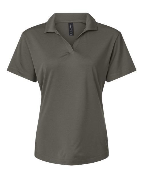 AllPro 41800L Women's Pro-Lock Performance Polo - Charcoal
