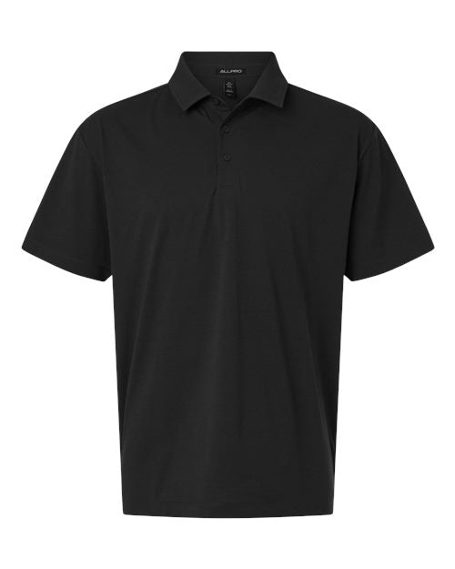 Load image into Gallery viewer, AllPro 41SP0 Men's Pro-Flex Sorona® Polo - Black
