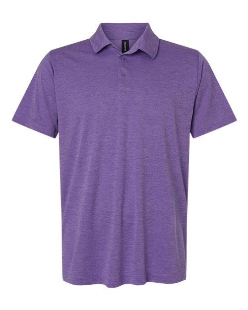 Load image into Gallery viewer, AllPro 4HM00 Men's Pro-Lock Performance Mélange Polo - Violet Melange
