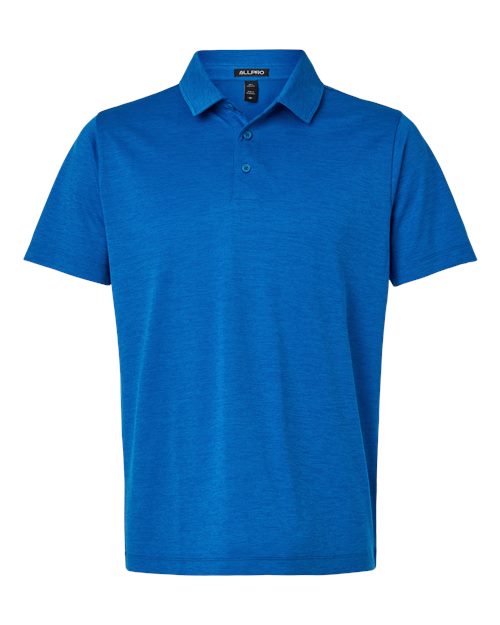Load image into Gallery viewer, AllPro 4HM00 Men's Pro-Lock Performance Mélange Polo - Royal Melange
