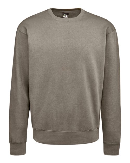 Load image into Gallery viewer, J. America 8721 Unisex BTB Fleece Crewneck Sweatshirt - Desert
