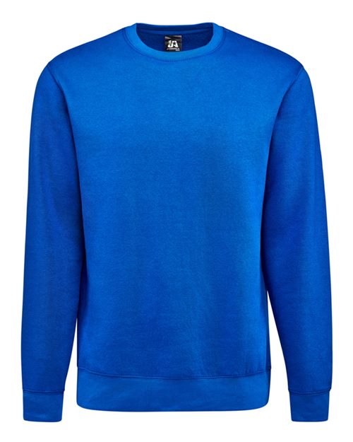 J. America 8721 Unisex BTB Fleece Crewneck Sweatshirt - Royal