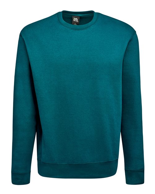 Load image into Gallery viewer, J. America 8721 Unisex BTB Fleece Crewneck Sweatshirt - Storm
