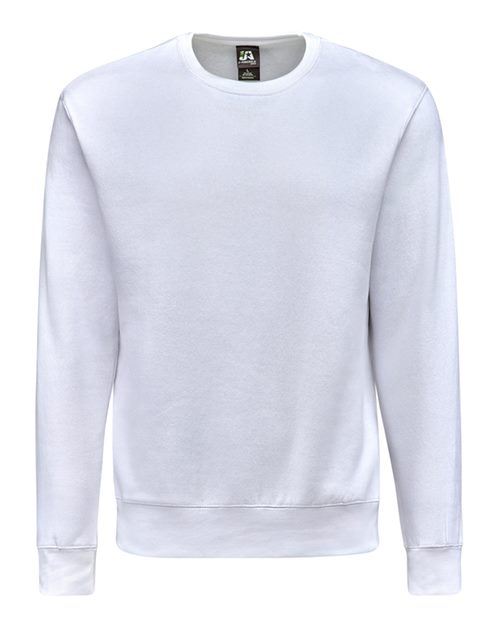 Load image into Gallery viewer, J. America 8721 Unisex BTB Fleece Crewneck Sweatshirt - White
