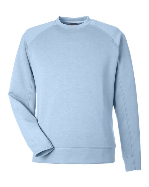 Load image into Gallery viewer, J. America 8752 Unisex Apex Fleece Crewneck Sweatshirt - Ice Blue
