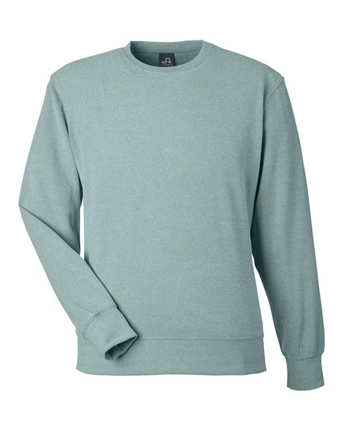 J. America 8761 Unisex Element Fleece Crewneck Sweatshirt - Peacock