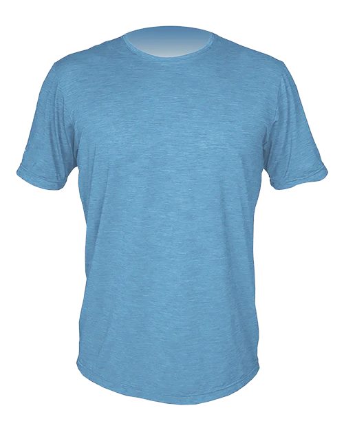 ANETIK MVLPRS8 Men's Low Pro Tech T-Shirt - Bahama Heathered