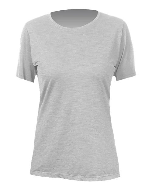 ANETIK WSBRZS0 Women's Breeze Tech T-Shirt - Alloy Heathered