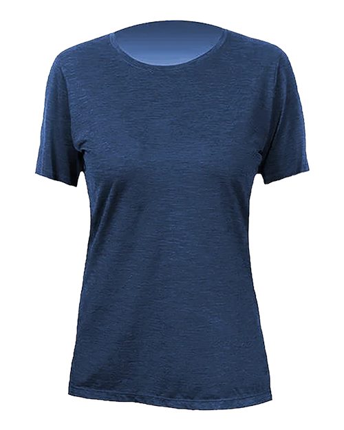 Load image into Gallery viewer, ANETIK WSBRZS0 Women's Breeze Tech T-Shirt - Navy Heathered
