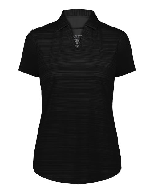 Load image into Gallery viewer, Augusta Sportswear 7002 Women's Pursuit Polo - Black
