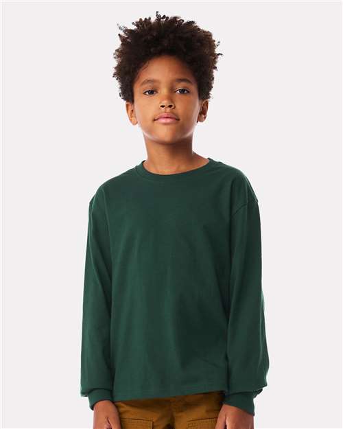 Load image into Gallery viewer, Youth 6oz. Heavyweight Long Sleeve Tee

