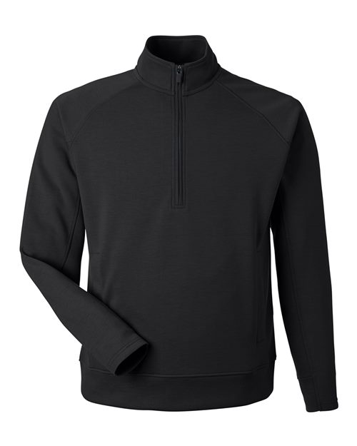 Load image into Gallery viewer, J. America 8751 Unisex Apex Fleece Quarter-Zip Sweatshirt - Black
